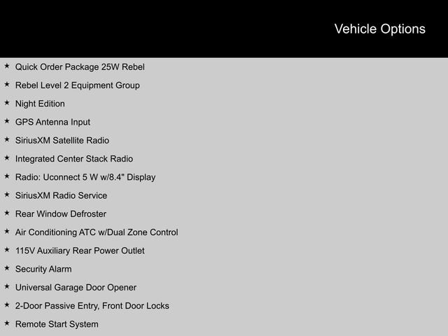 Used 2022 RAM 1500 Rebel w/ Rebel Level 2 Equipment Group image 2