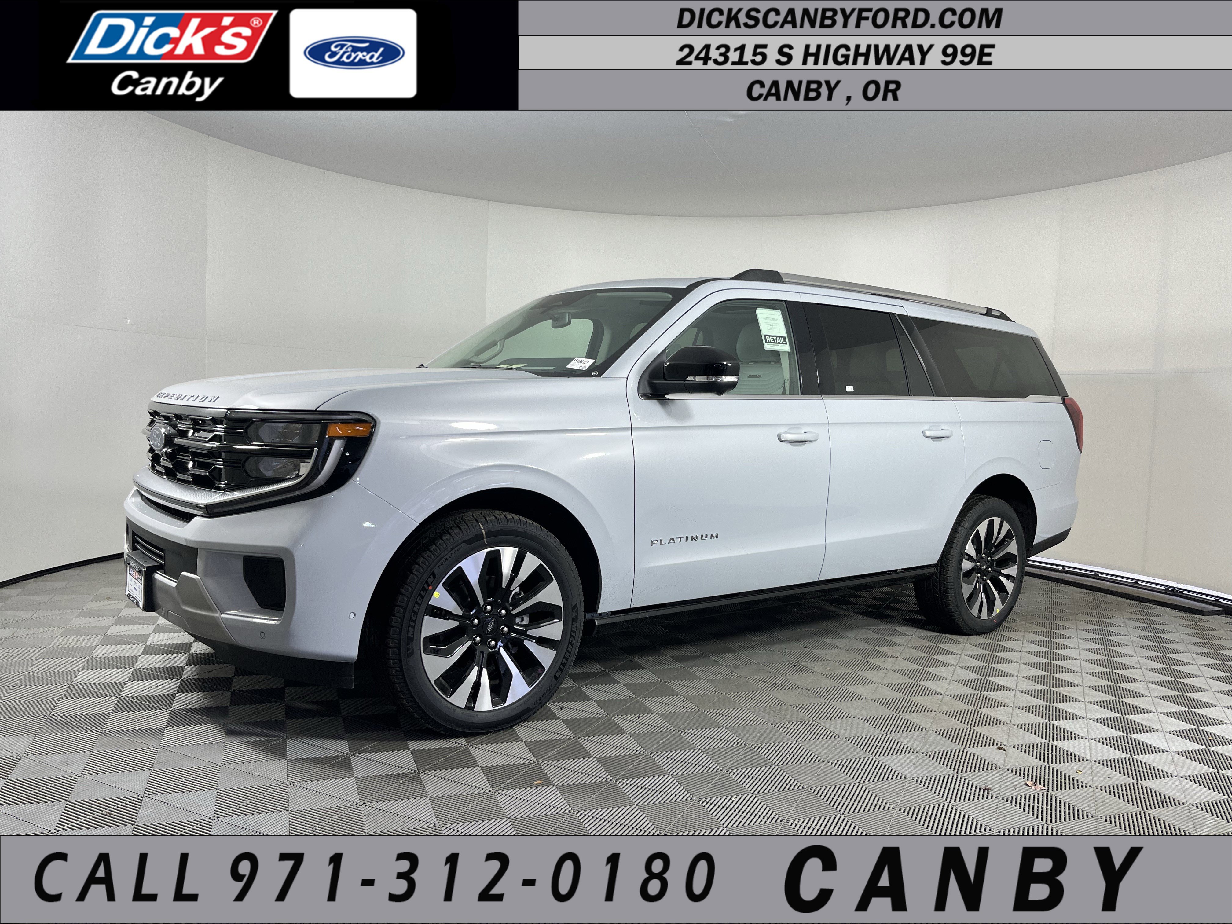New 2025 Ford Expedition Max Platinum w/ Platinum Ultimate Package
