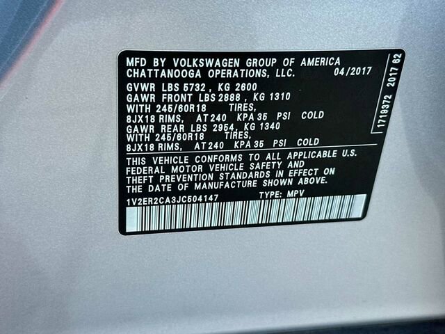 Used 2018 Volkswagen Atlas SEL image 35