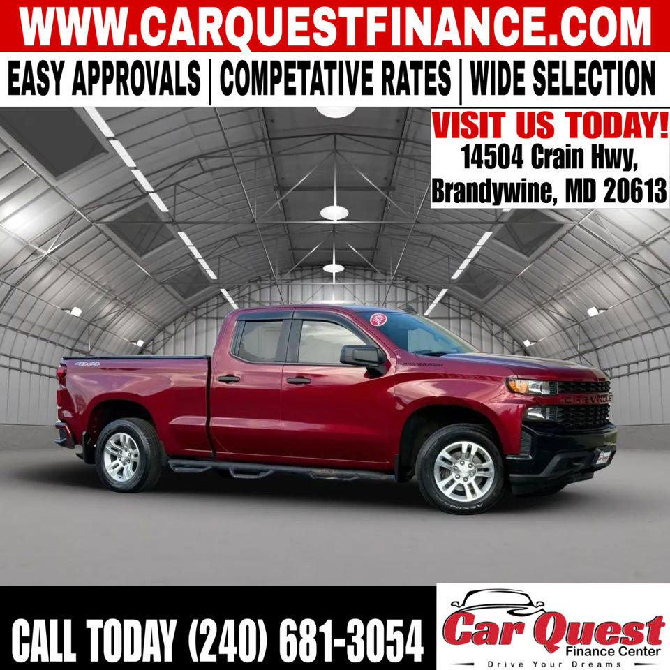 Used 2020 Chevrolet Silverado 1500 Custom w/ Custom Value Package