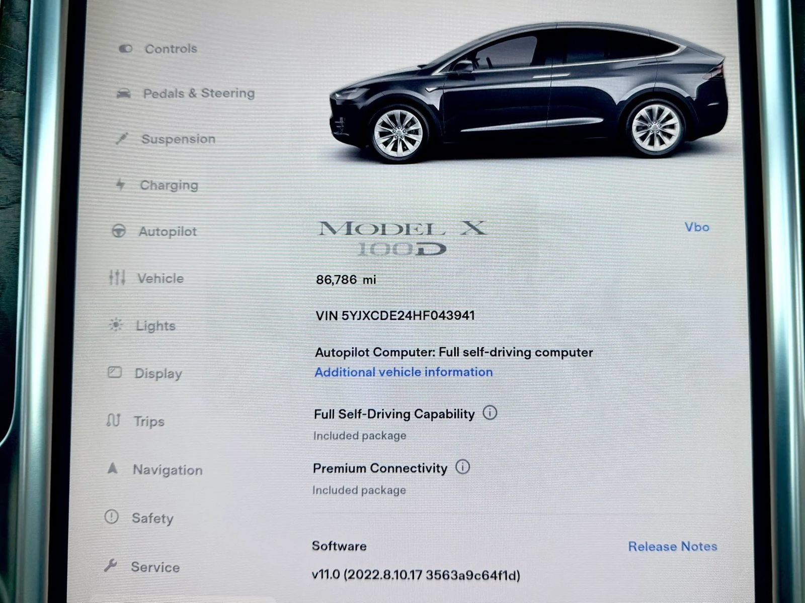 Used 2017 Tesla Model X 100D AWD/4WD image 20