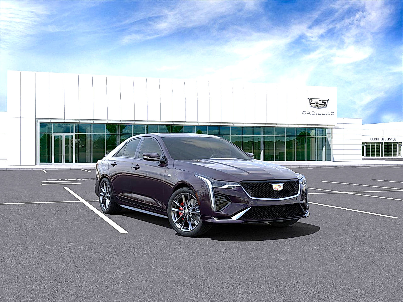 New 2025 Cadillac CT4 Sport image 1