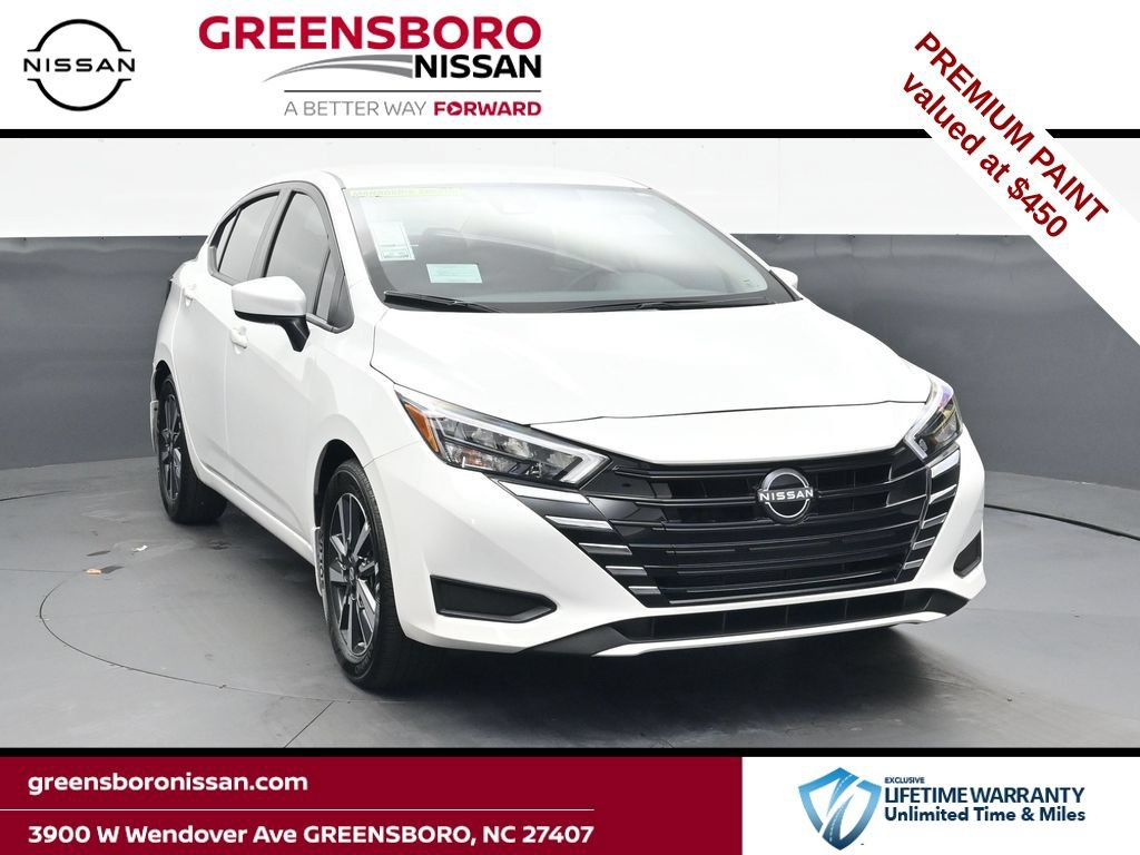 Certified 2025 Nissan Versa SV w/ Trunk Package FWD image 1