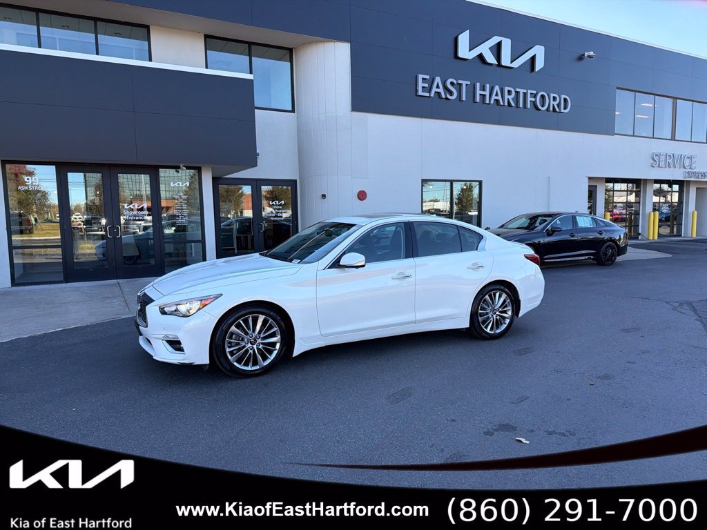 Used 2022 INFINITI Q50 Luxe w/ Cargo Package