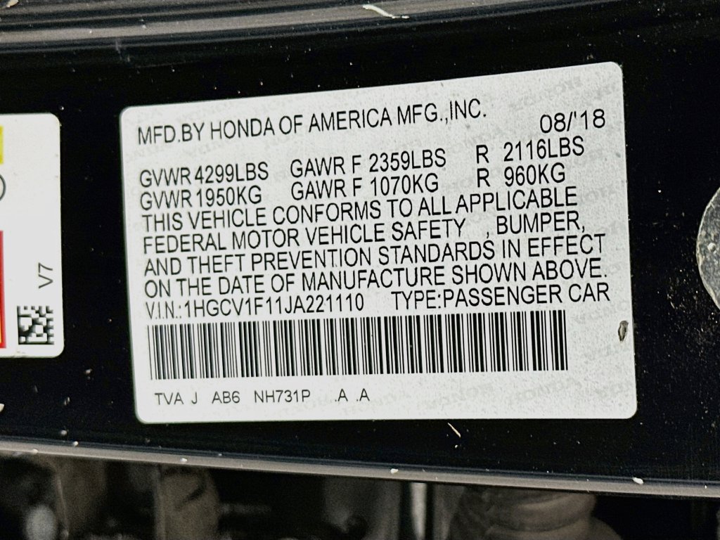 Used 2018 Honda Accord LX image 30
