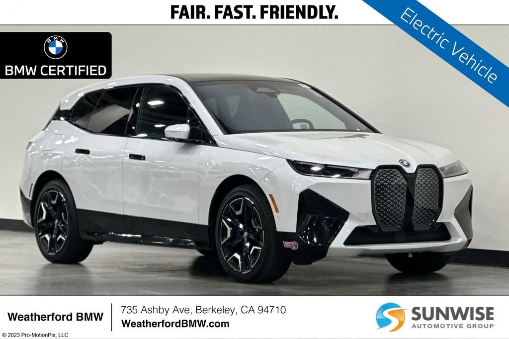 Certified 2024 BMW iX xDrive50 w/ Sport Package
