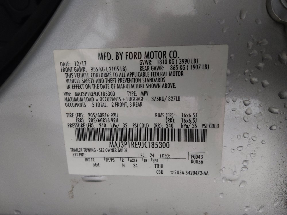 Used 2018 Ford EcoSport S FWD image 33