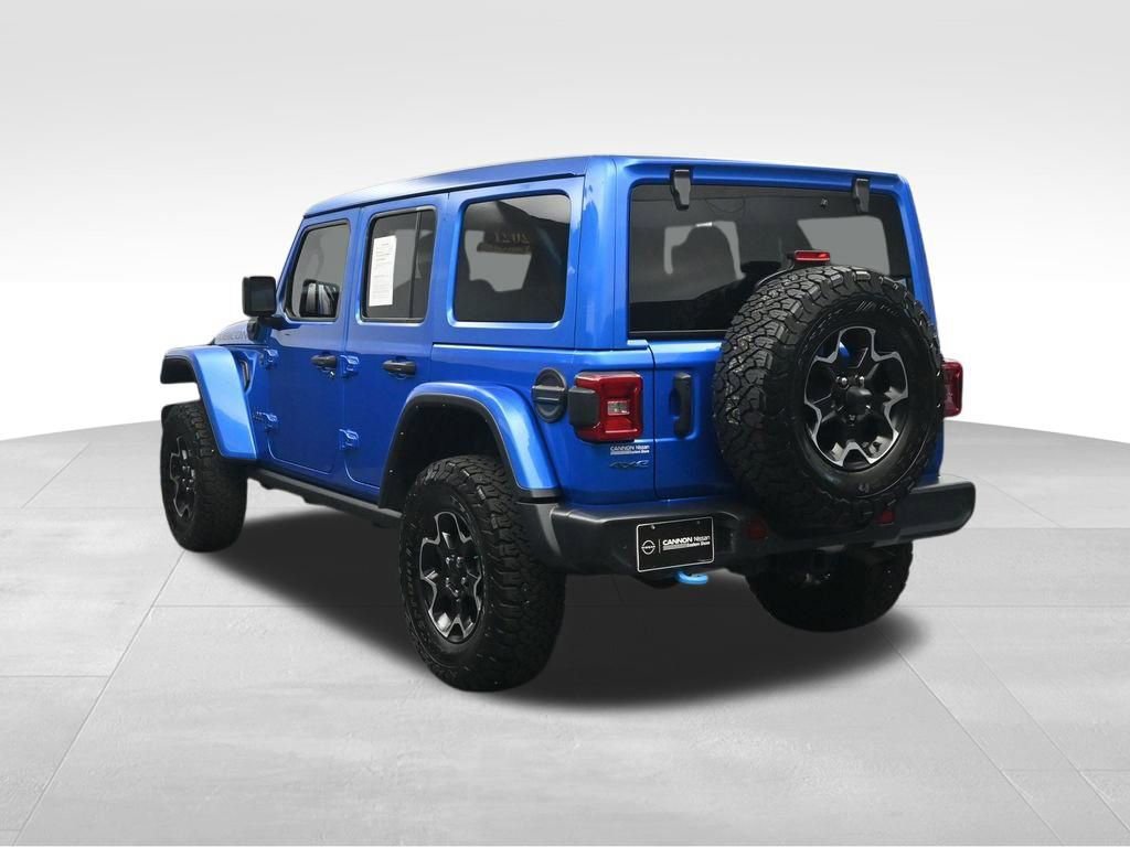 Used 2021 Jeep Wrangler Unlimited Rubicon 4xe w/ Cold Weather Group AWD/4WD image 4