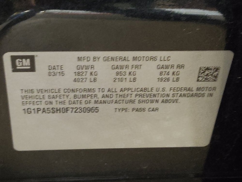 Used 2015 Chevrolet Cruze LS FWD image 33