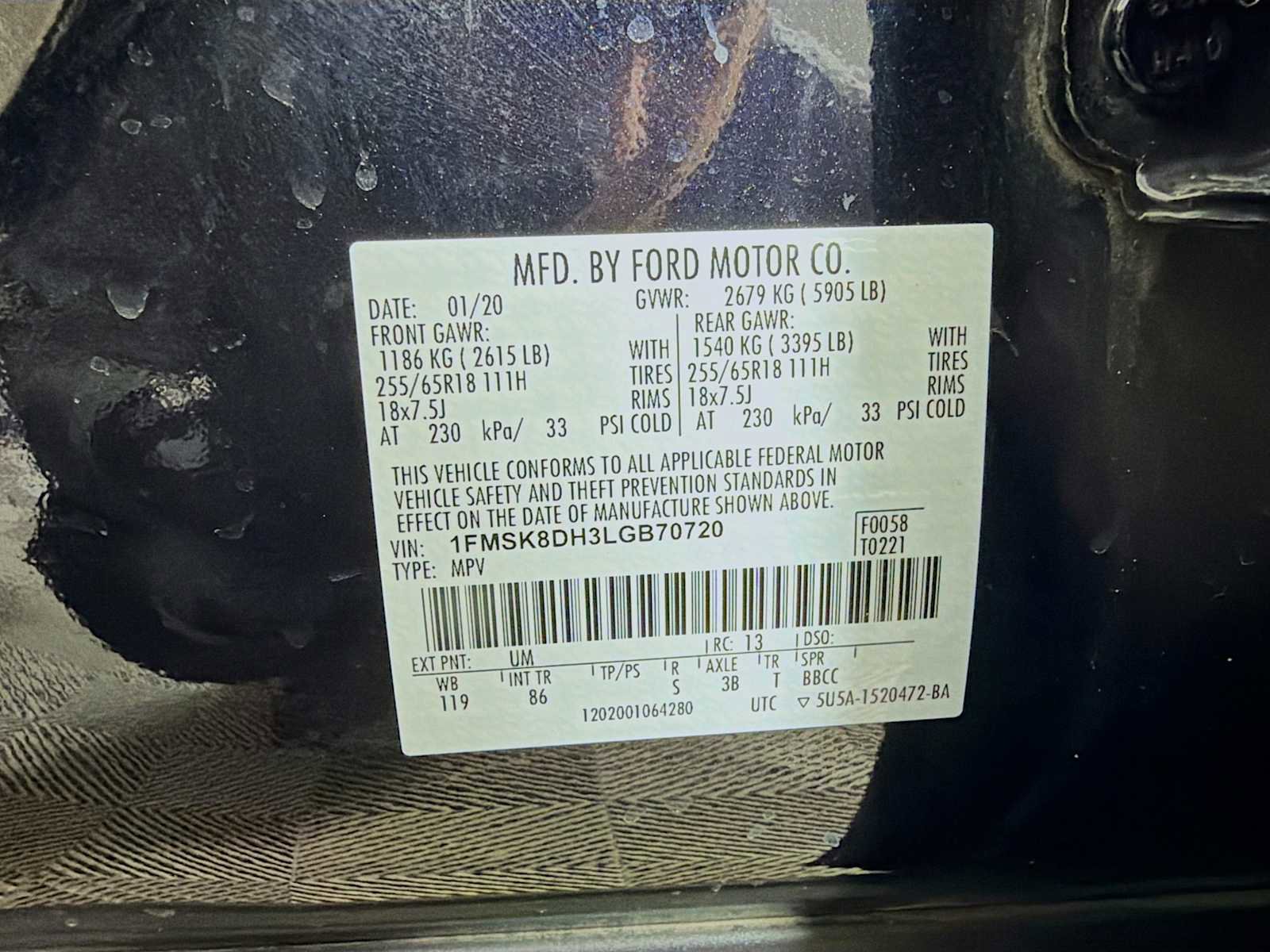 Used 2020 Ford Explorer XLT image 29