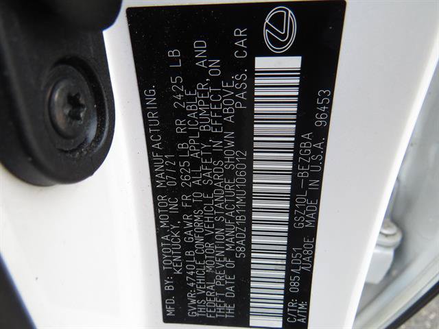 Used 2021 Lexus ES 350 w/ Premium Package FWD image 7