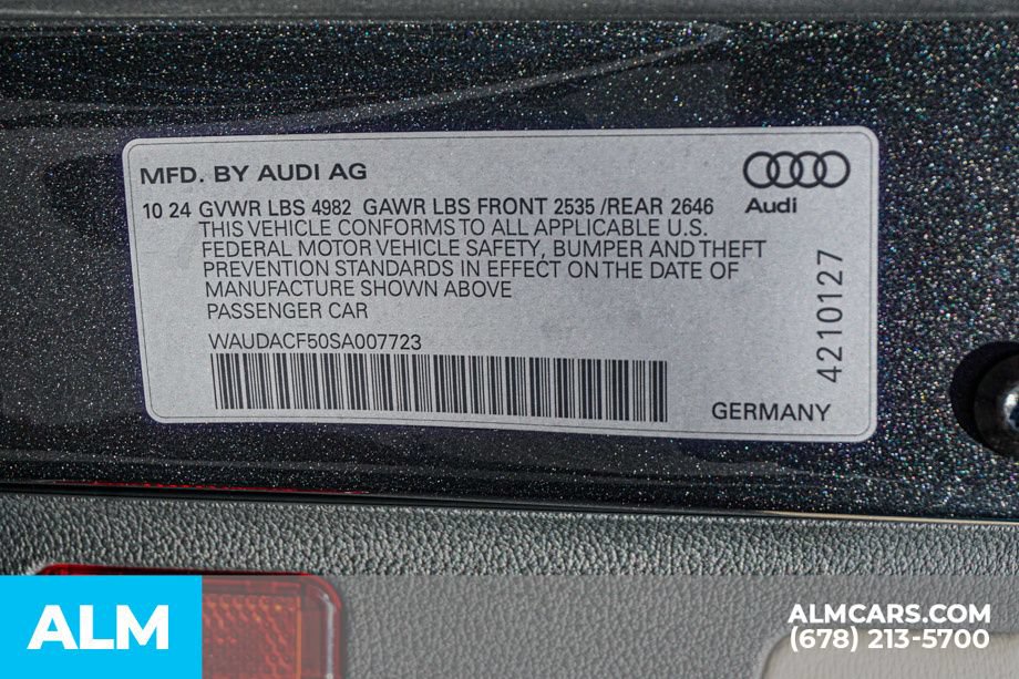 Used 2025 Audi A5 2.0T Premium Plus AWD/4WD image 65