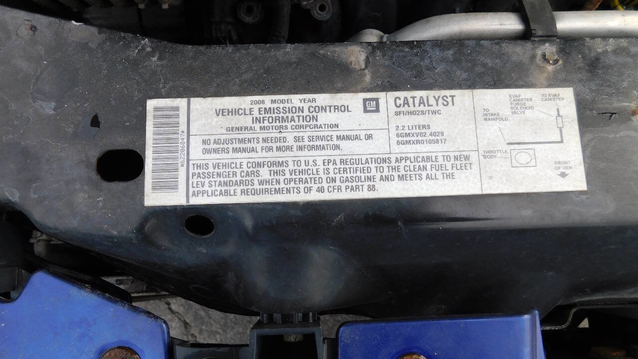 Used 2006 Saturn ION Level 3 w/ Sun & Sound Pkg image 23