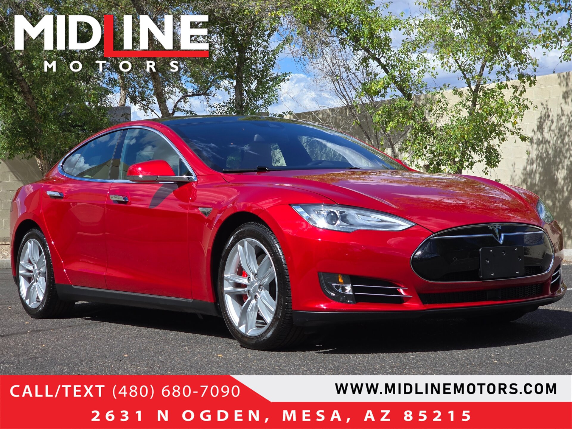 Used 2016 Tesla Model S P90D AWD/4WD image 1