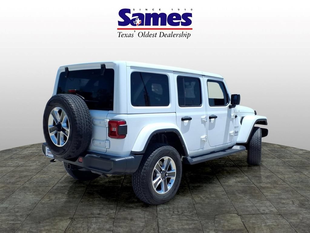 Used 2021 Jeep Wrangler Unlimited Sahara AWD/4WD image 5
