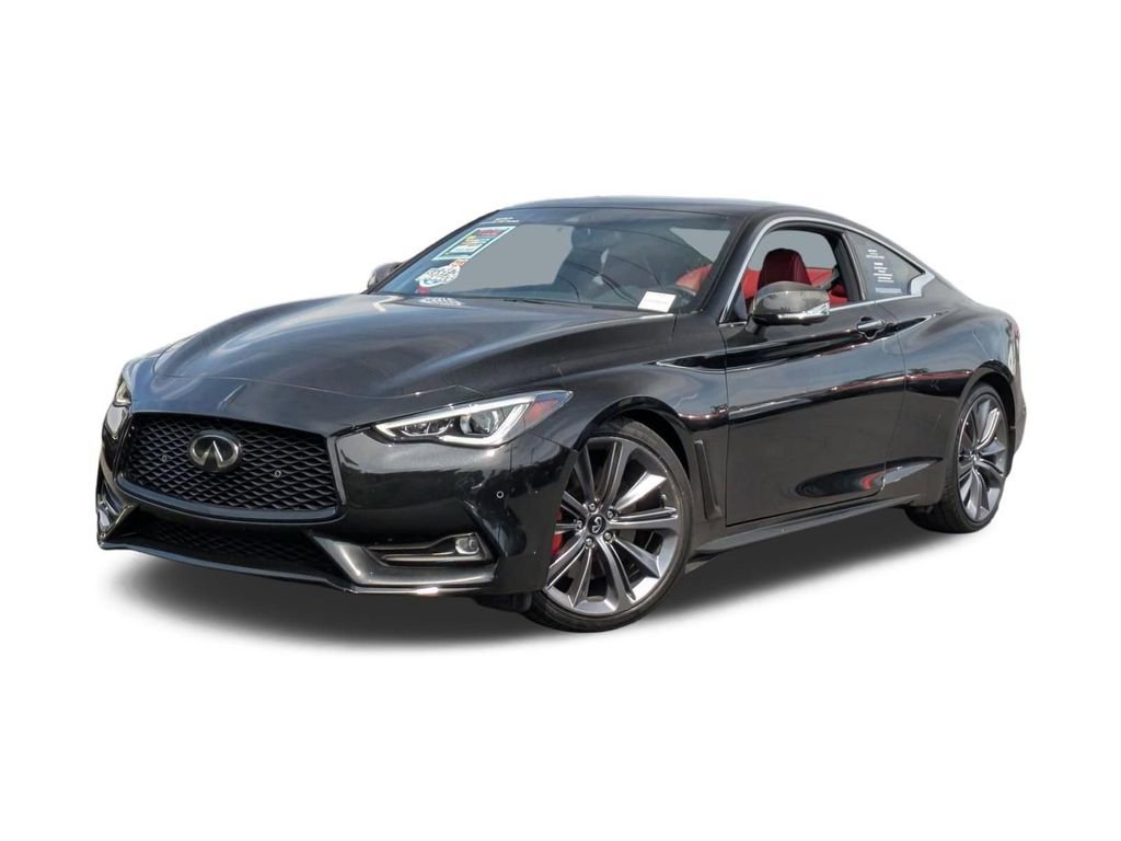 Certified 2022 INFINITI Q60 Red Sport 400 w/ Carbon Fiber Package image 1
