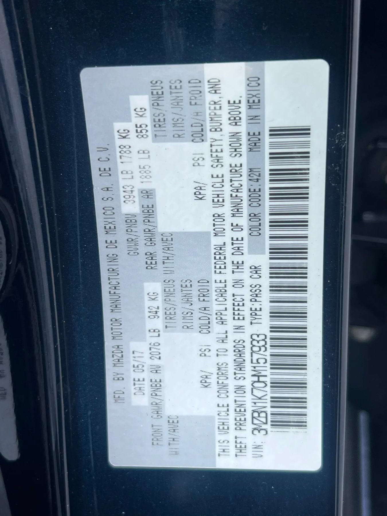 Used 2017 MAZDA MAZDA3 Sport FWD image 49