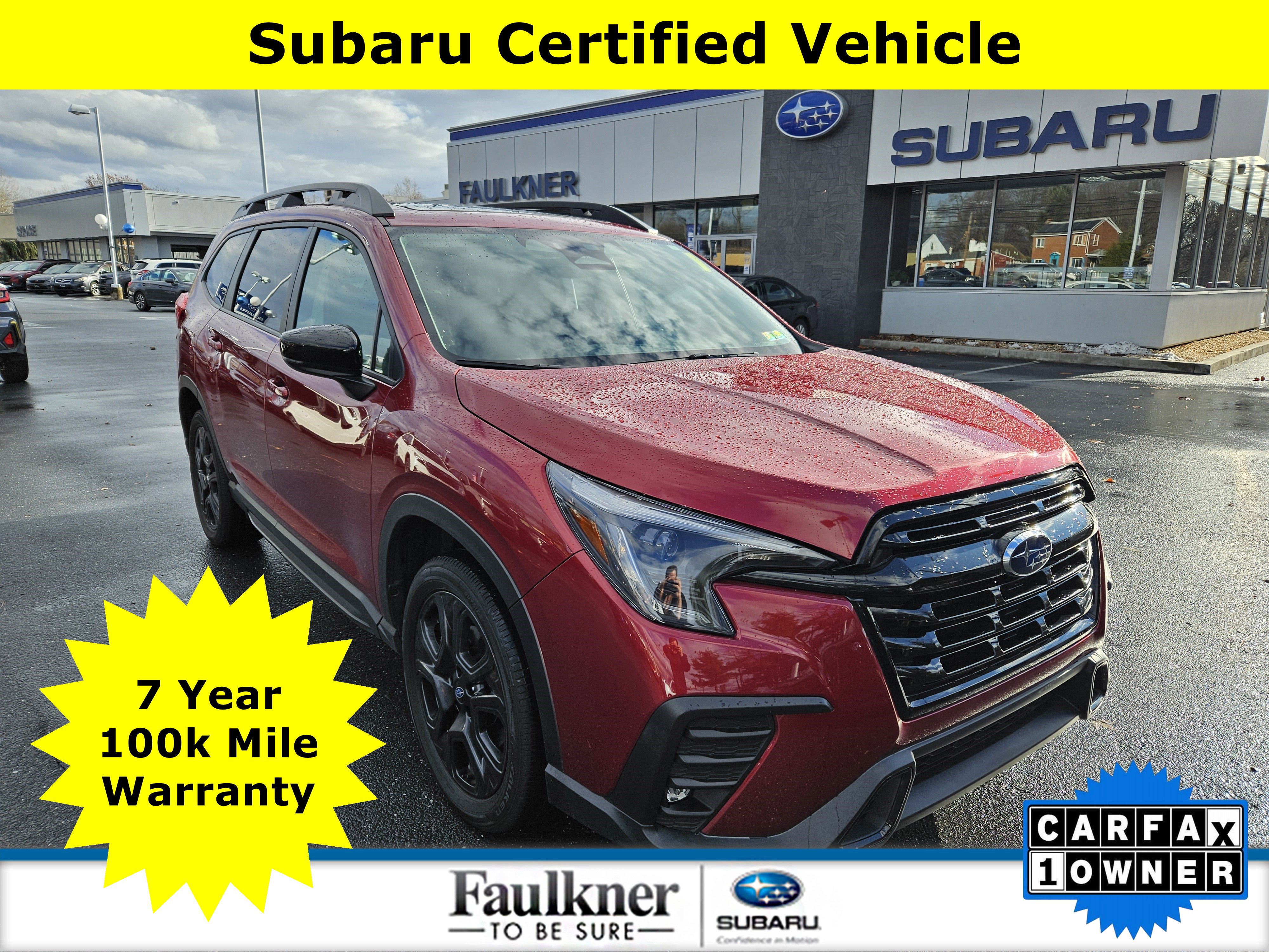 Certified 2024 Subaru Ascent Onyx Edition