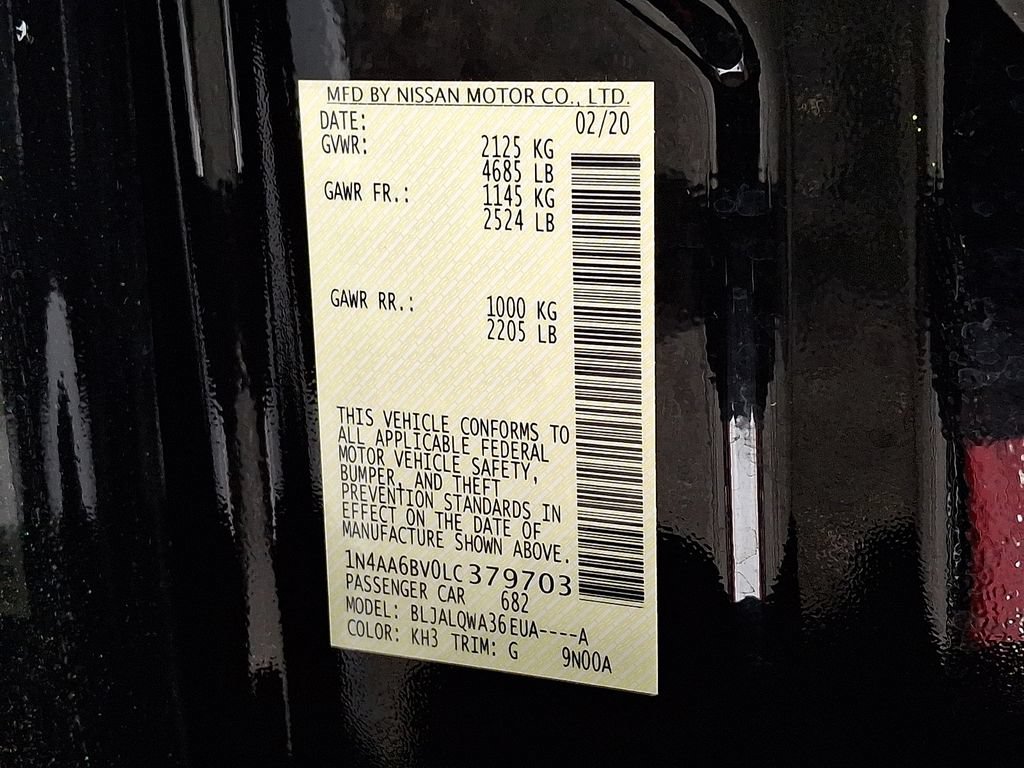 Used 2020 Nissan Maxima 3.5 S w/ Floor Mat Group FWD image 27