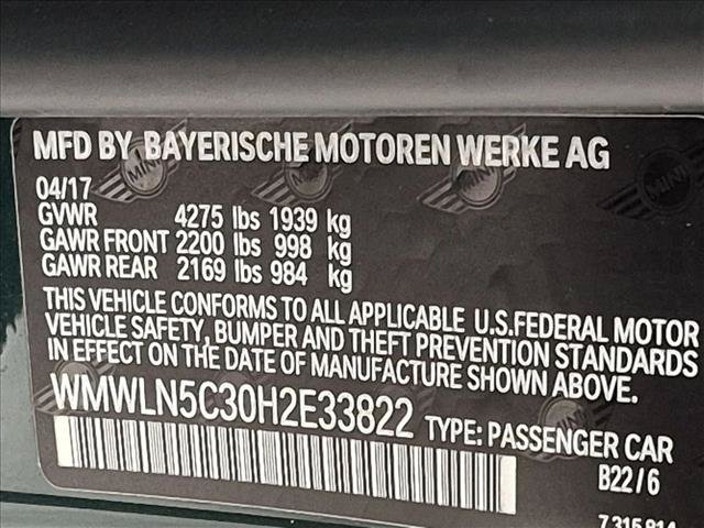 Used 2017 MINI Cooper Clubman FWD image 23