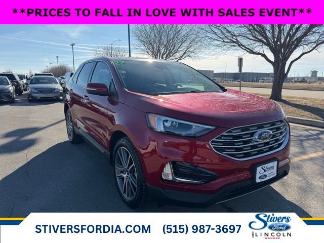 Certified 2022 Ford Edge Titanium image 1