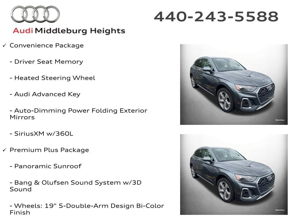 Used 2023 Audi Q5 2.0T Premium Plus w/ Premium Plus Package AWD/4WD image 7