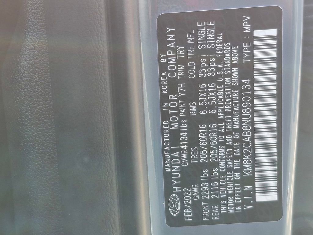 Used 2022 Hyundai Kona SE image 33