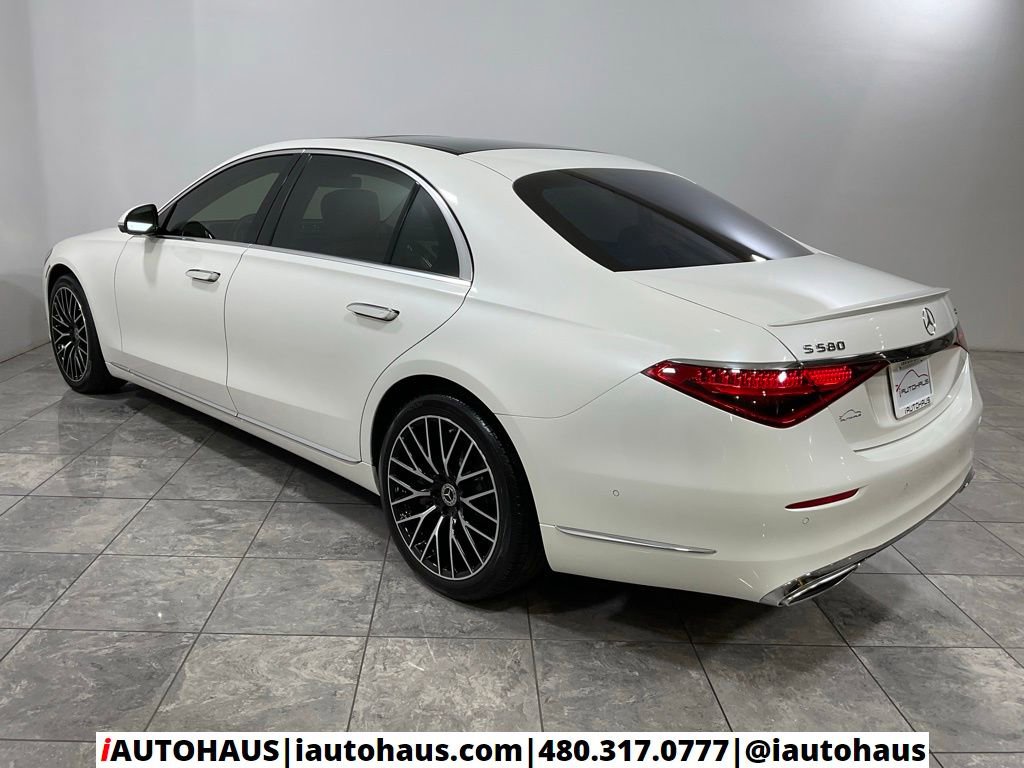 Used 2021 Mercedes-Benz S 580 4MATIC Sedan image 4