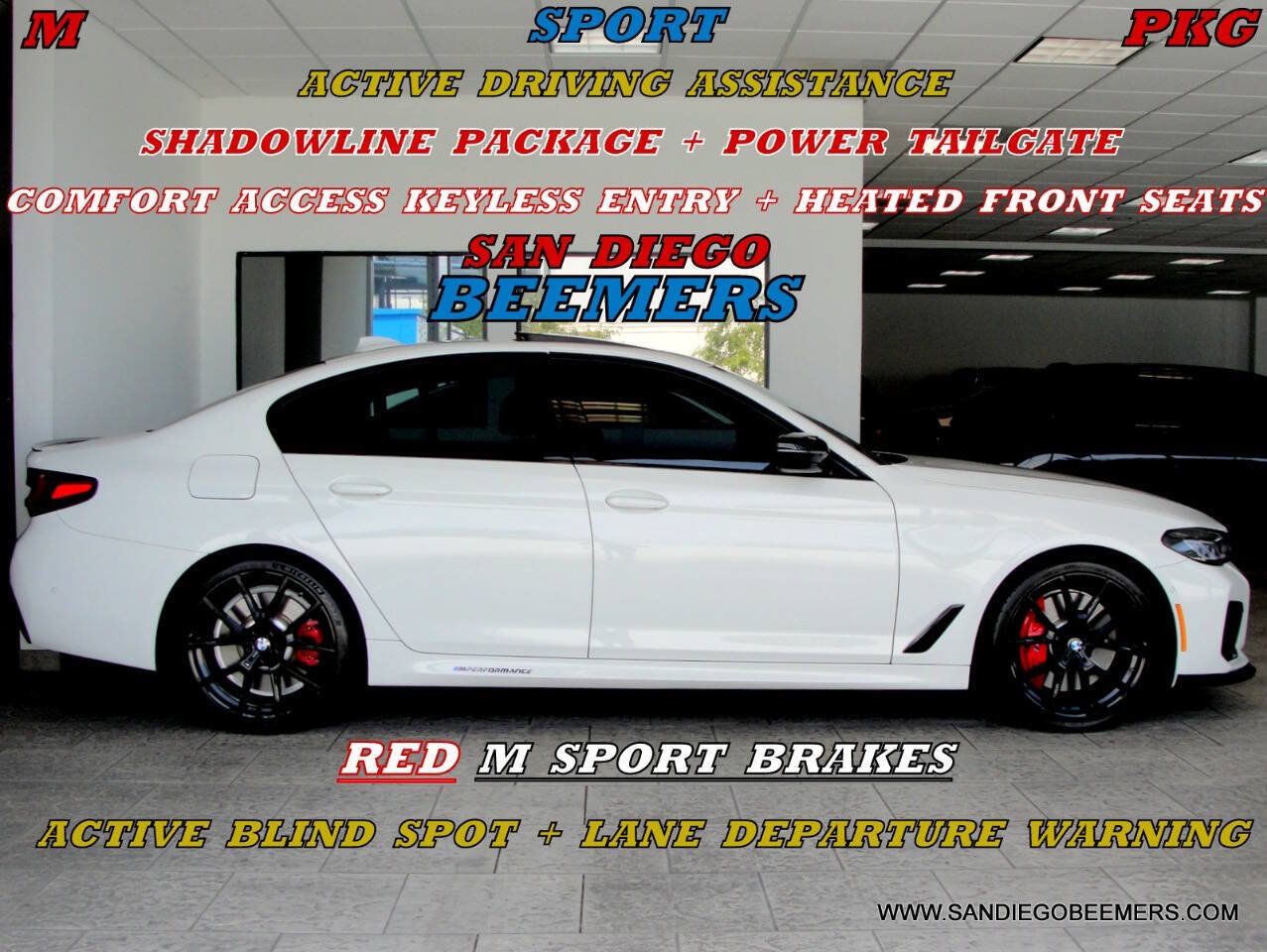 Used 2023 BMW 540i w/ M Sport Package RWD image 14