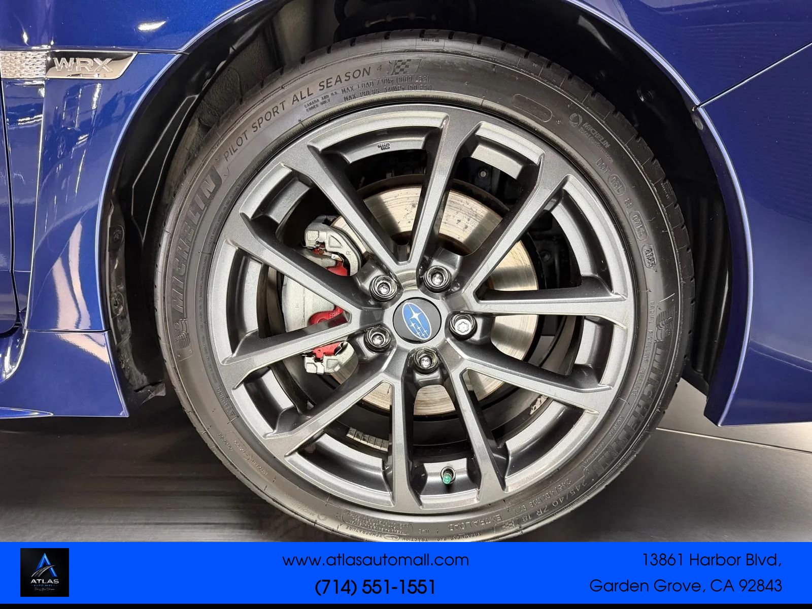 Used 2019 Subaru WRX Limited w/ Popular Package #3 (IZT) AWD/4WD image 7