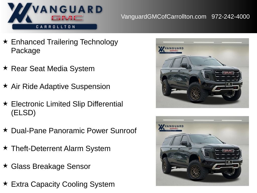 New 2026 GMC Yukon XL AT4 w/ AT4 Premium Plus Package AWD/4WD image 11