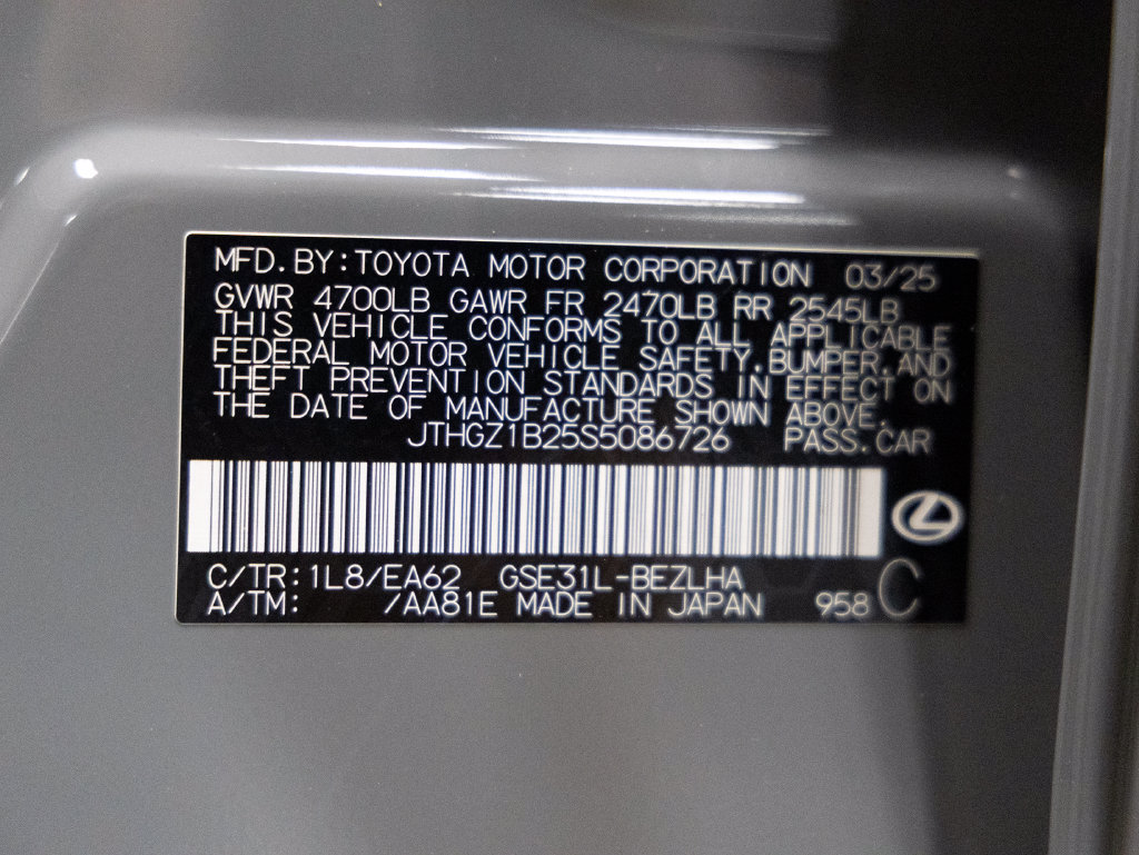Used 2025 Lexus IS 350 F Sport RWD image 31