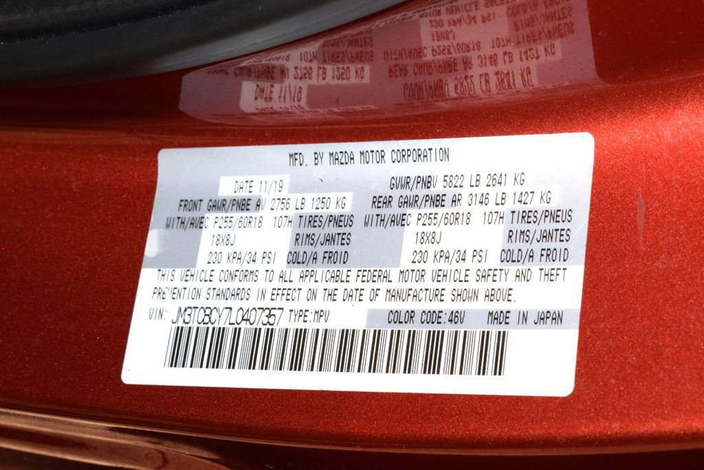 Used 2020 MAZDA CX-9 Touring w/ Touring Premium Package AWD/4WD image 41
