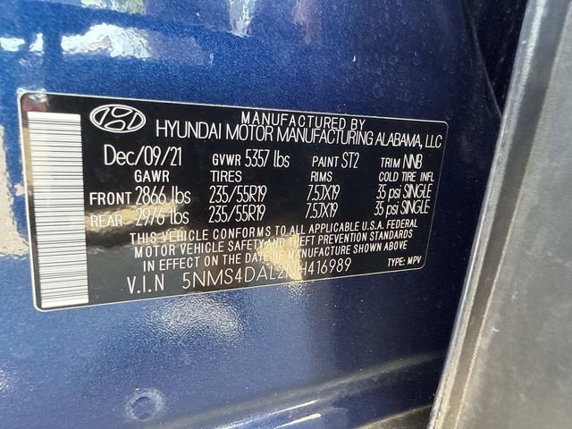 Used 2022 Hyundai Santa Fe Limited w/ Cargo Package AWD/4WD image 29