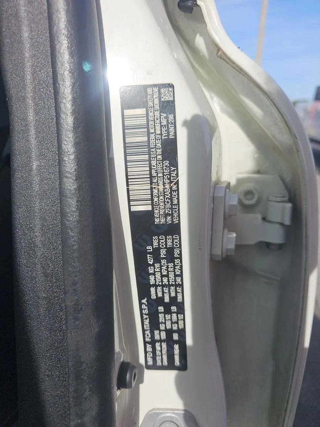 Used 2017 FIAT 500X Pop FWD image 12