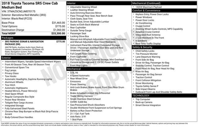 Used 2018 Toyota Tacoma SR5 image 12