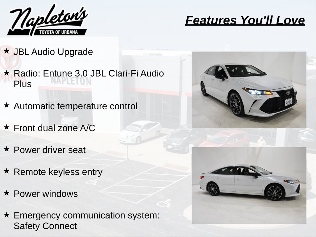 Used 2019 Toyota Avalon XSE w/ All Weather Liner Package FWD image 8