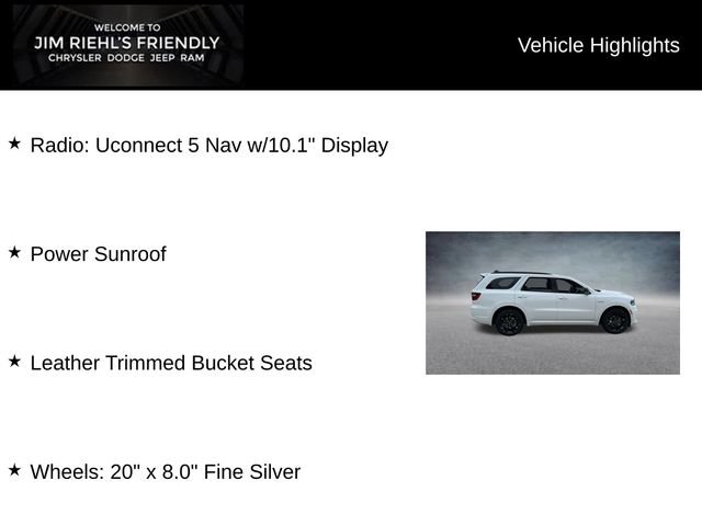 New 2025 Dodge Durango R/T image 3