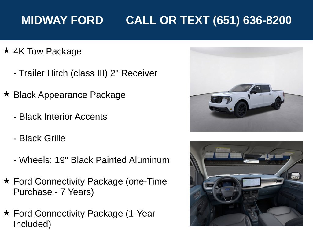 New 2026 Ford Maverick Lariat w/ Black Appearance Package AWD/4WD image 13