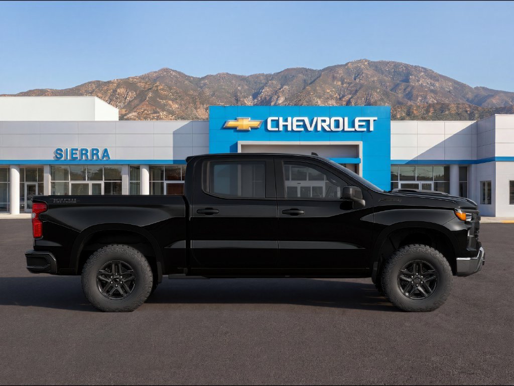 New 2026 Chevrolet Silverado 1500 Custom Trail Boss w/ Midnight Edition AWD/4WD image 3