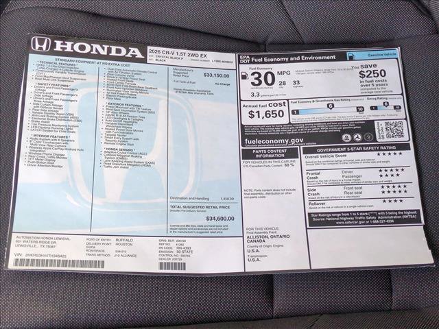 New 2026 Honda CR-V EX image 17
