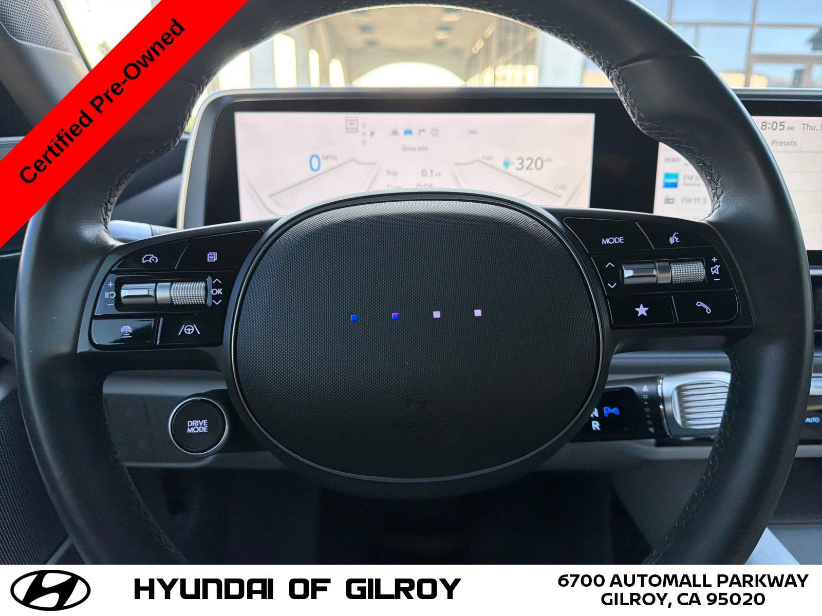 Certified 2023 Hyundai Ioniq 6 SEL w/ Cargo Package RWD image 25