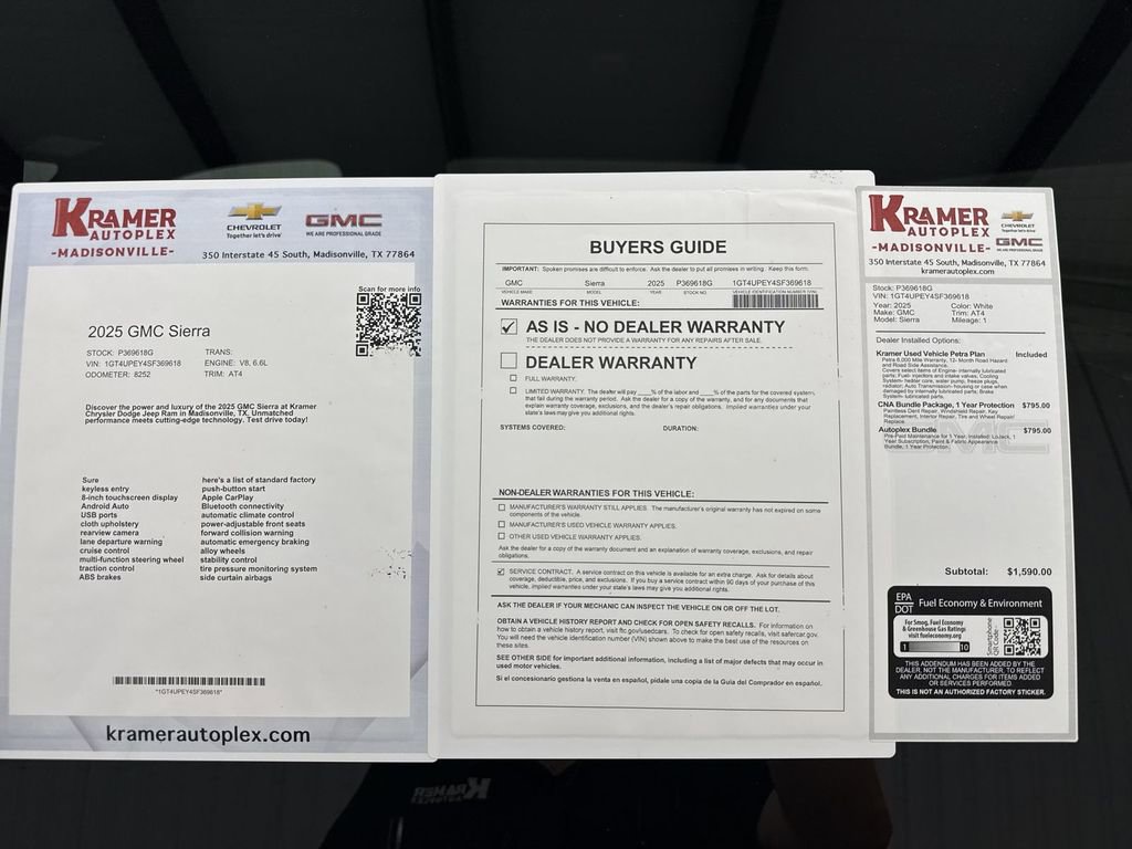 Used 2025 GMC Sierra 2500 AT4 image 35