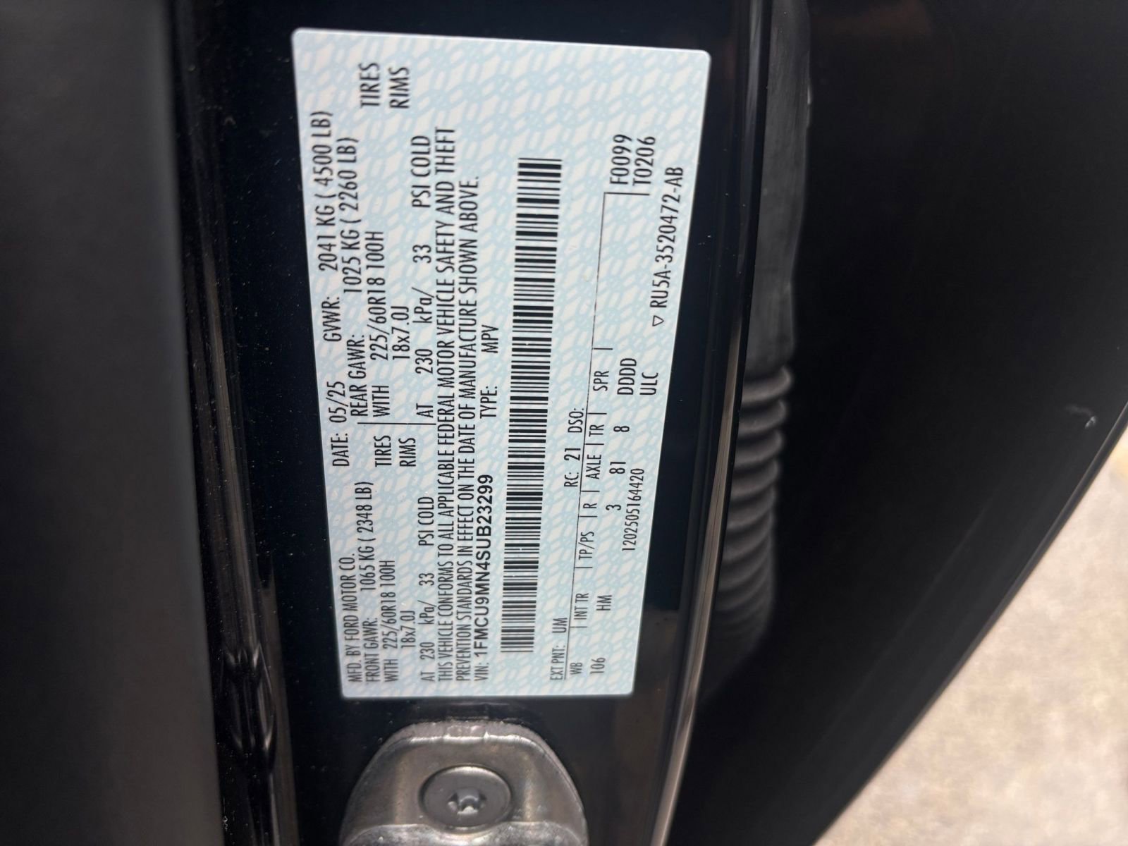 Used 2025 Ford Escape ST-Line AWD/4WD image 29