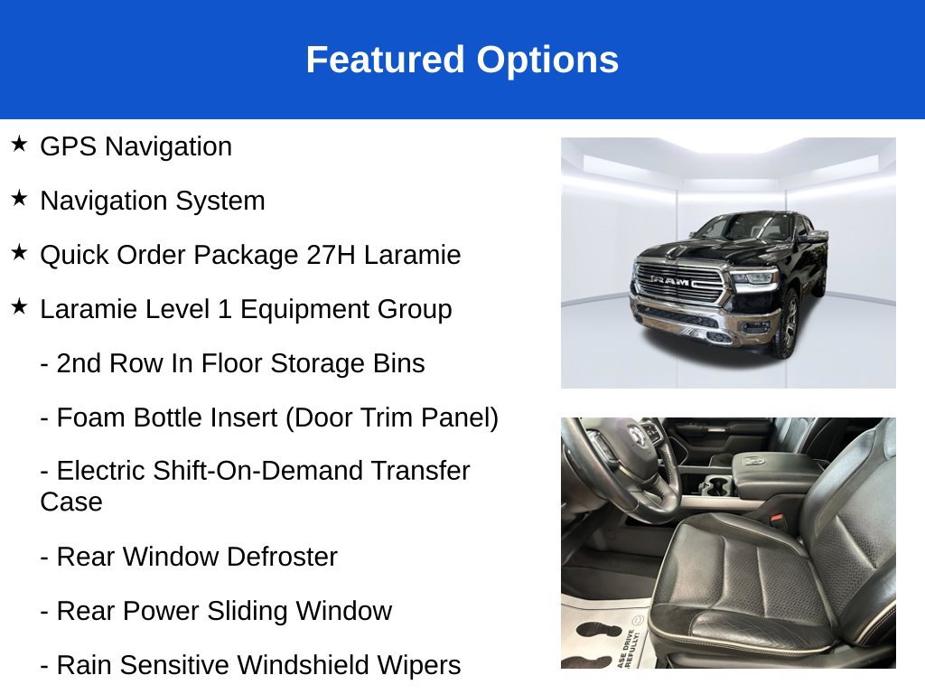 Used 2023 RAM 1500 Laramie AWD/4WD image 3