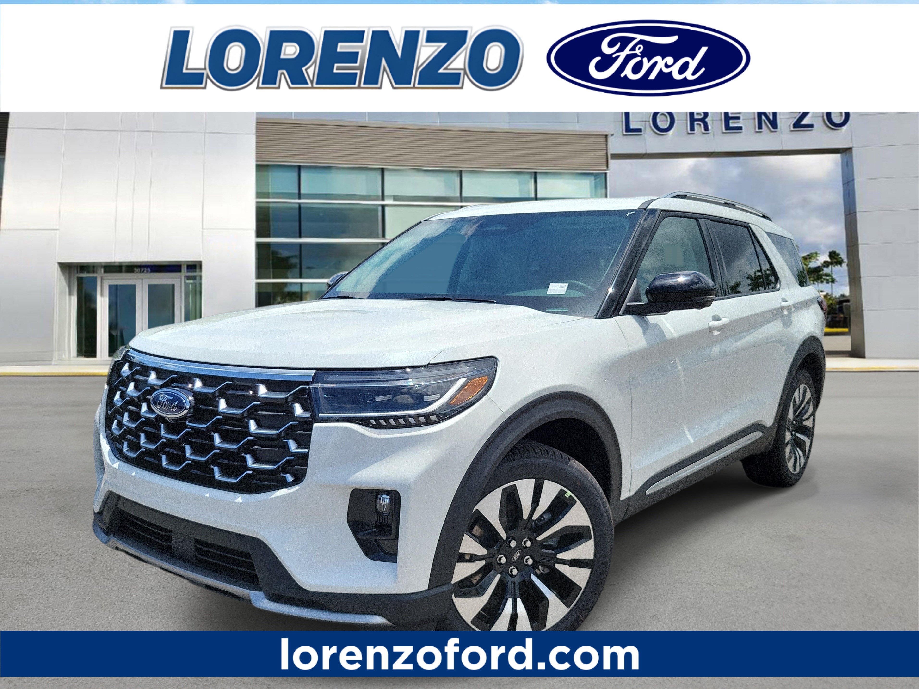 New 2026 Ford Explorer Platinum w/ LUX Leather Package