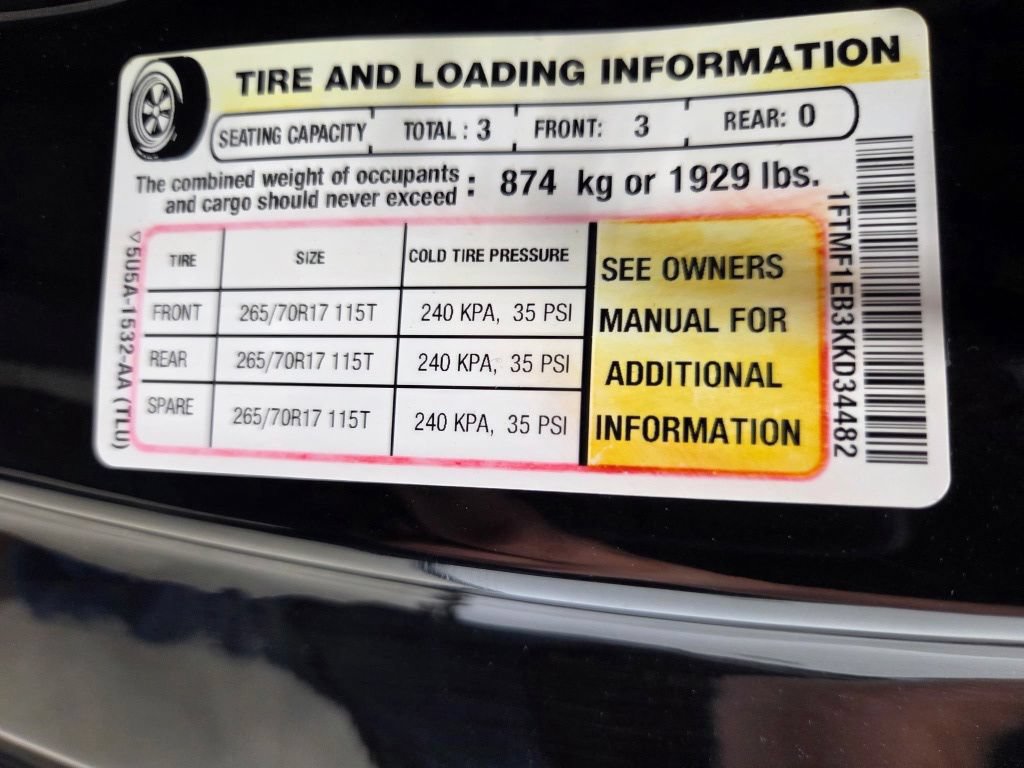 Used 2019 Ford F150 XL w/ Equipment Group 101A Mid AWD/4WD image 43