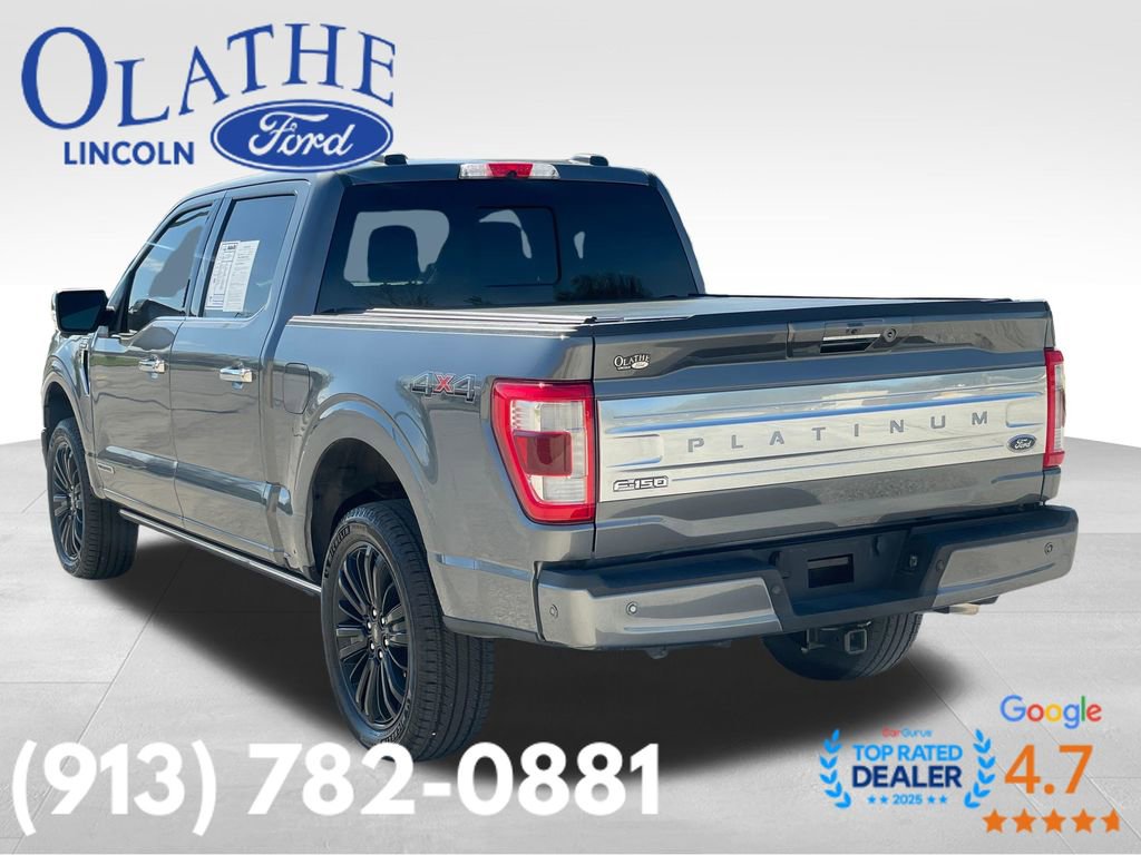Used 2022 Ford F150 Platinum w/ Equipment Group 701A High image 3