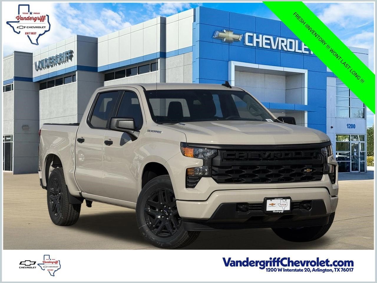 New 2026 Chevrolet Silverado 1500 Custom
