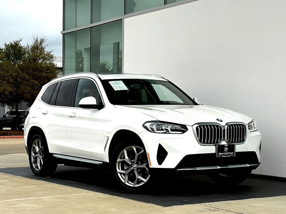 Certified 2022 BMW X3 sDrive30i w/ Premium Package 2 (ZPA)